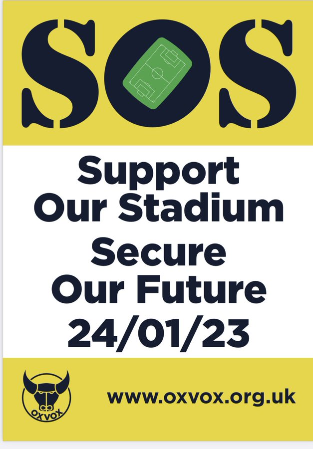 OUFCcommunity's tweet photo. OUitC's Head of Charity Christopher Lowes will be speaking in support of the new @OUFCOfficial stadium today @OxfordshireCC's cabinet meeting.
To understand the implications to #OUFC's official charity & the wider community see: https://t.co/o6f1vPetQz
#SupportOurStadium https://t.co/hPw0zJuAFk