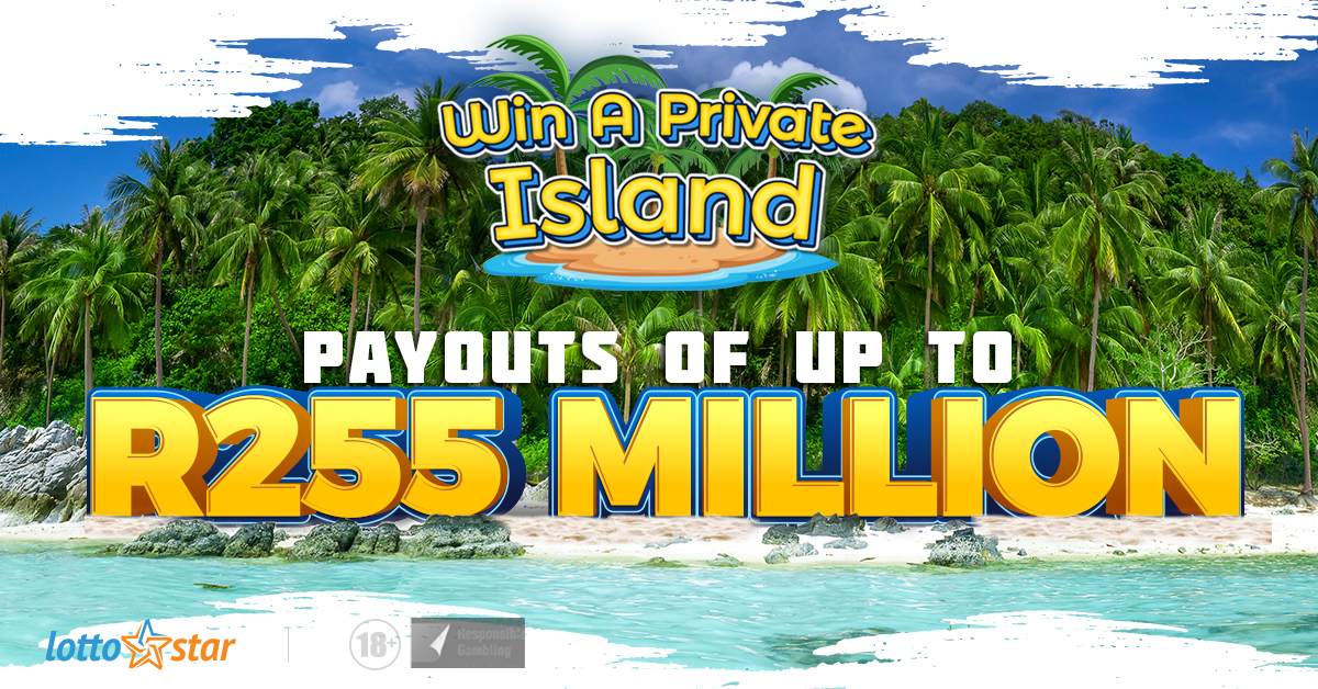 Lotto_Star's tweet photo. From as little as R10, you could scratch your way to a Private Island or a cash payout of up to R255 Million and enjoy unlimited holiday vibes. Scratch now! 🏝️
#LottoStar #PrivateIsland #Islandlife #ScratchCardGame #MillionaireLifestyle #ScratchNow https://t.co/k4RpRRaJIB