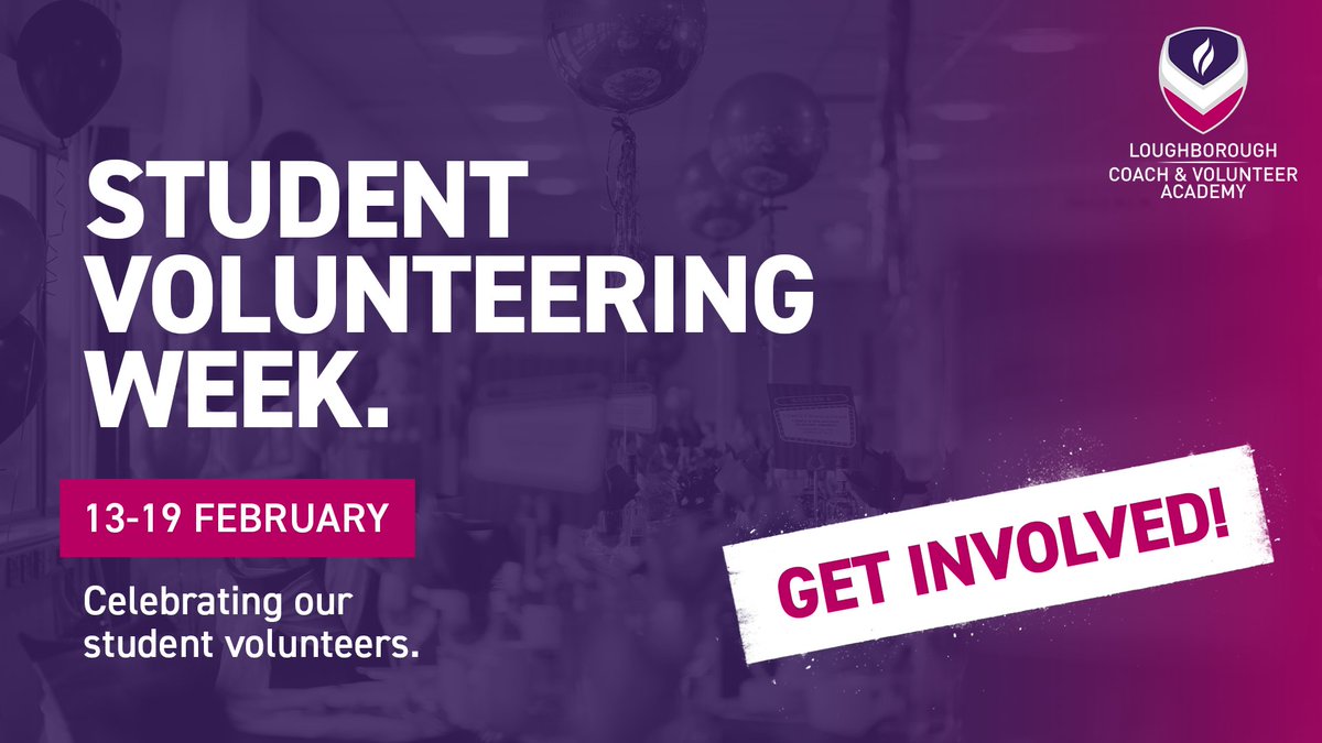 Keep your eyes peeled for what we're doing next month to celebrate Student Volunteering Week!