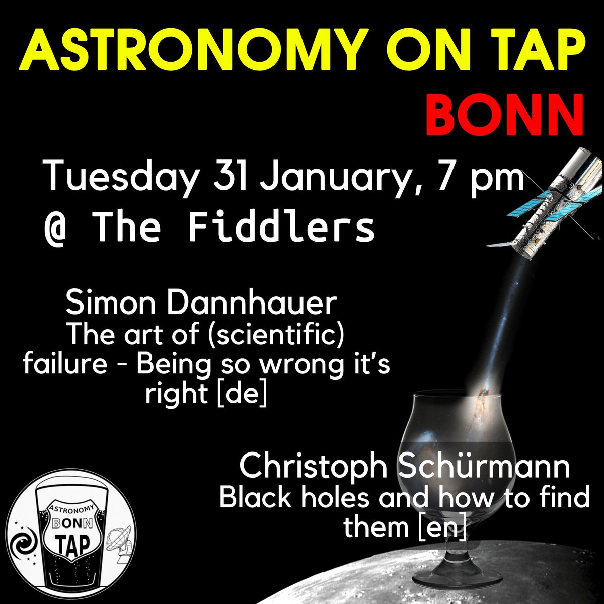 One week to go! See you there! 🌌✨