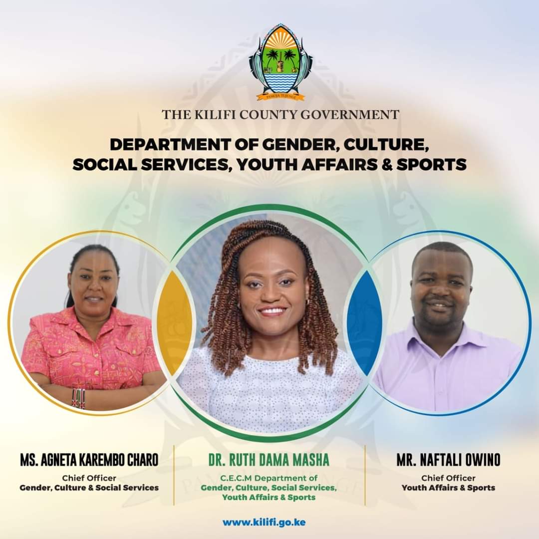 Department of Gender, Culture and Social Services, Youth Affairs and Sports
