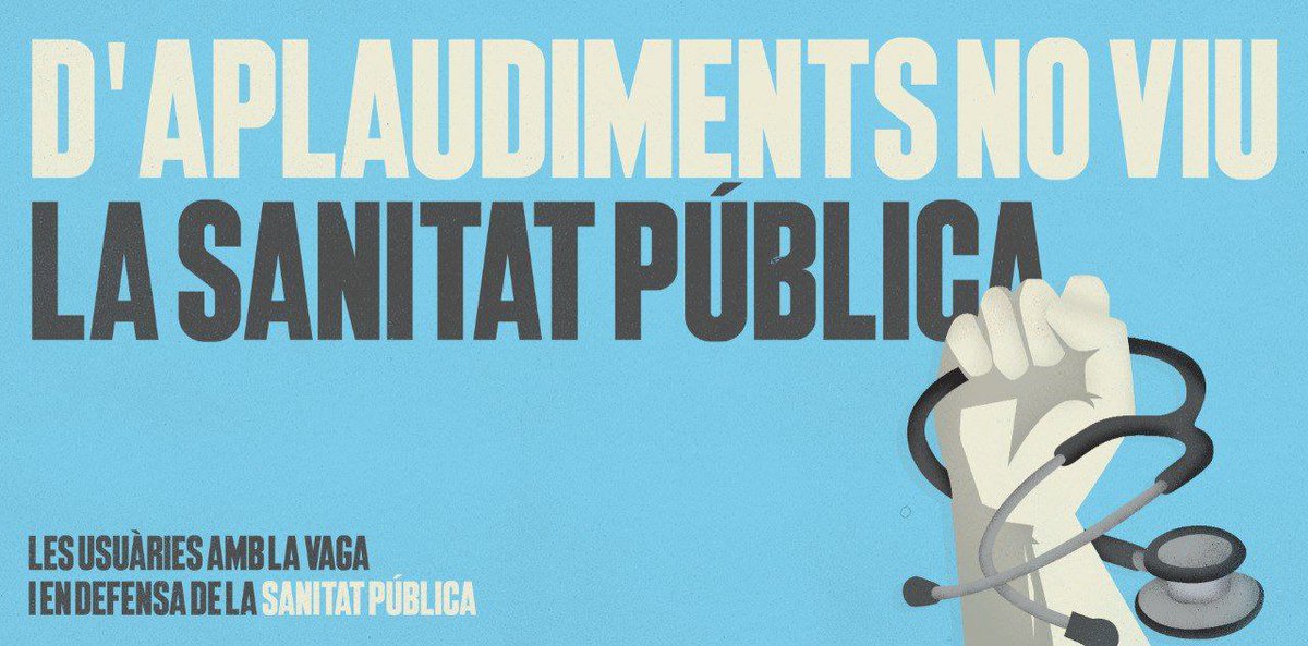 EstradaLaia's tweet photo. La #VagaSanitat evidencia la necessitat d'un canvi estructural i el fracàs del model hospitalocèntric de concertació public-privada. Un model, recordem-ho, que ha estat defensat i avalat per TOTS els partits polítics que han passat pels successius governs de la Generalitat. https://t.co/wPp9aKSePg