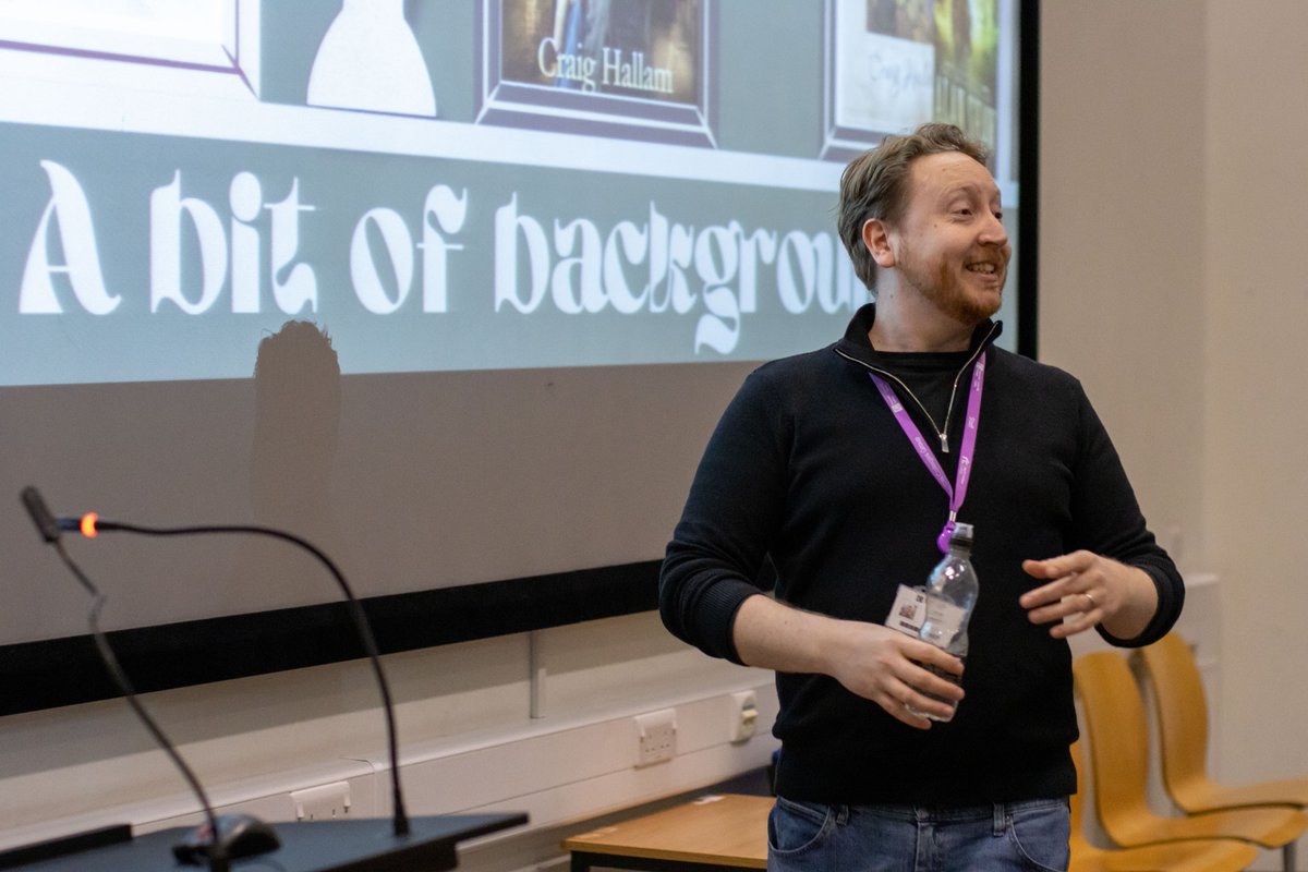 DonnyCollege's tweet photo. Yesterday, as part of Creativity Month, Craig Hallam delivered a talk in the lecture theatre about how he became an author and all about the publishing world! Don't miss out on Noreen Nassim's author talk tomorrow at 3pm! 📖 

#creativitymonth #author https://t.co/iuBTqMX7rW