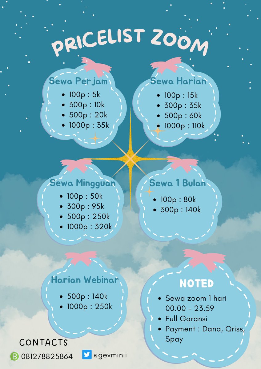 mau pesen zoom pro murah meriah bisa ke aku yaa 😍 harga start from 5k lohh, murah banget kann 😋 bisa pesen buat sekarang atau besok lohh, cuss langsung klik link wa di bio yaa 🙇‍♀️🌻 #zonauang