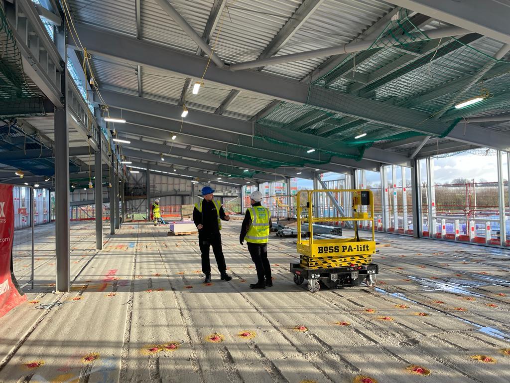 We’ve joined @morgansindallc on-site at @MillsideSpencer as we commence #electricalinstallation ahead of a Sept 2023 opening. 

Children in East Leake have a new #school equipped with modern subject-specific learning spaces to look forward to! @NottsCC @arcpartnership @satrust_
