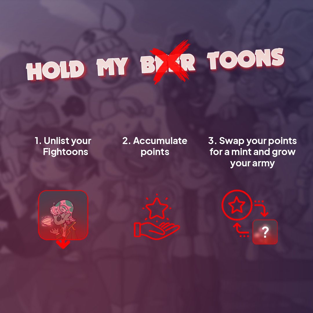 GM, Hold my toons was announced yesterday, who has questions?🤓