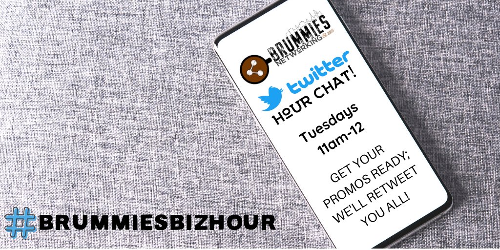 Morning all, just to remind you that we'll be back with our weekly #brummiesbizhour TODAY at 11am, so I hope we see you there....