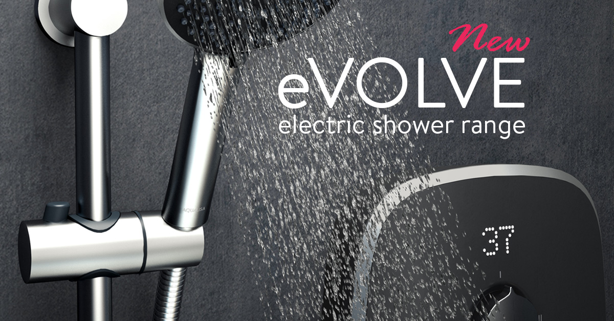 Announcing the new eVOLVE electric shower range. Sleek and stylish showers, designed for safer showering, environmentally-friendly performance and exceptional value.

aqualisa.co.uk/products/type/… or call: 01959 560010
#electricshowers #ecofriendly #showers #bathrooms
