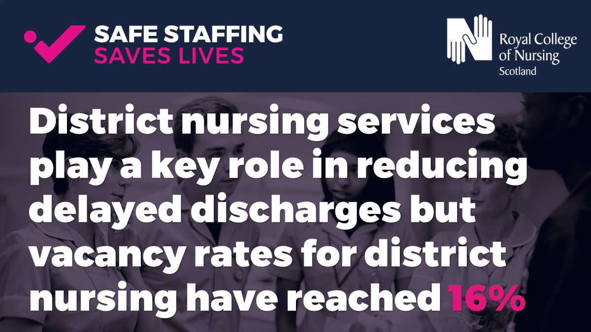 The Daily Record reported yesterday that the NHS needs 1,000 more beds to deal with the bed blocking crisis. bit.ly/3kCxUxZ 

There must also be a focus on district nursing which plays a key role in supporting people to return home from hospital
