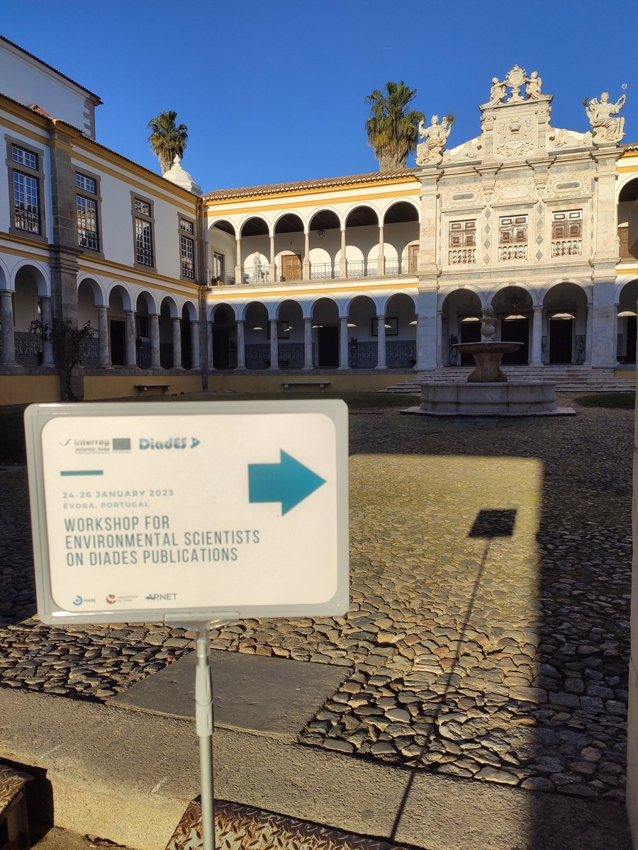 Catarina Mateus (@catarinapmateus) on Twitter photo Welcome to beautiful Évora. First day of the workshop for environmental scientists on #DiadESproject publications.
<a href="/AtlanticArea/">Interreg Atlantic Area</a> <a href="/MARE_centre/">Bianka Galik❄</a> <a href="/univdeevora/">Universidade Évora</a> Welcome to beautiful Évora. First day of the workshop for environmental scientists on #DiadESproject publications.
<a href="/AtlanticArea/">Interreg Atlantic Area</a> <a href="/MARE_centre/">Bianka Galik❄</a> <a href="/univdeevora/">Universidade Évora</a>