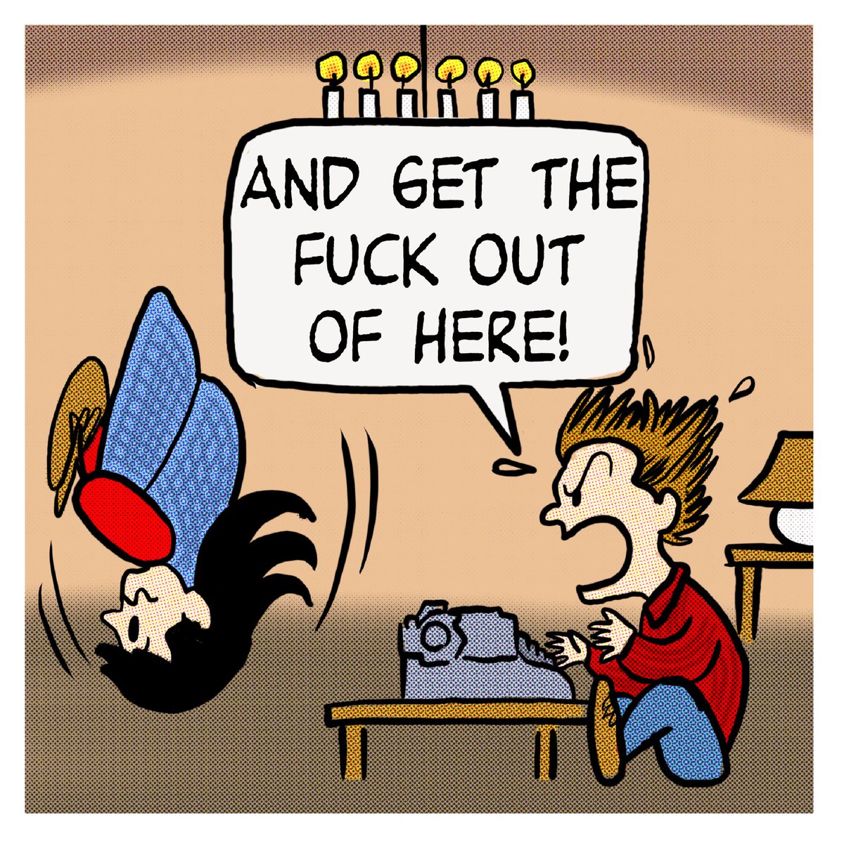 evilgenius1978's tweet photo. Panel 20 #liljackyboyandfriends #dailycomics #bootlegcomics #outlawcomics#outsiderart #jacktorrance #theshining #peanuts https://t.co/g2b3EvJkRi
