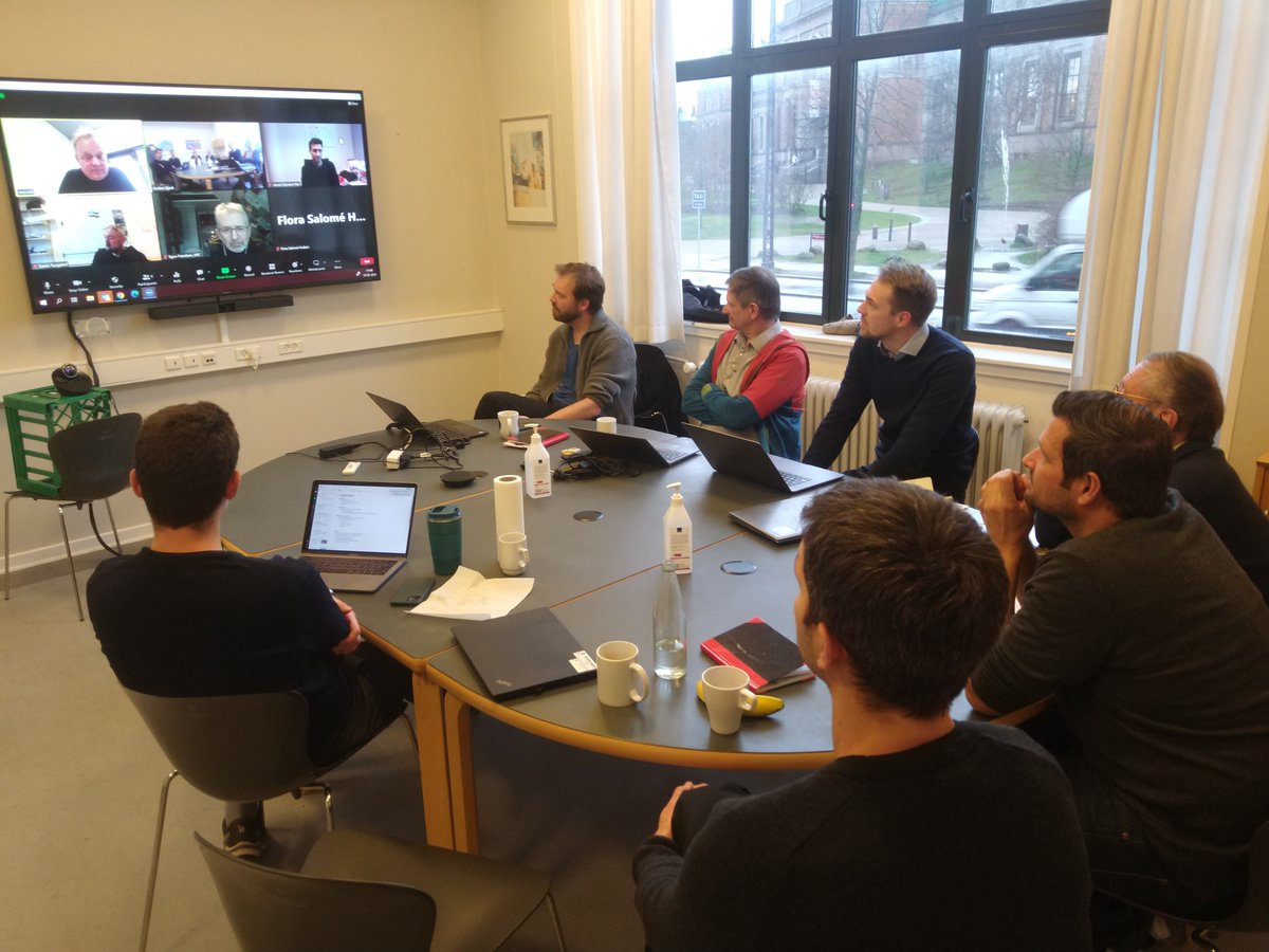 AustrianPolar's tweet photo. Designing the future of #SermilikResearchStation in collaboration between @UniGraz, #APRI and @UCPH_Research during a brainstorming workshop in #Copenhagen last week. Thanks to @aabjoerk and #UniversityofCopenhagen for hosting the meeting. #Sermilik #monitoring #Greenland https://t.co/fxFgrGw10N
