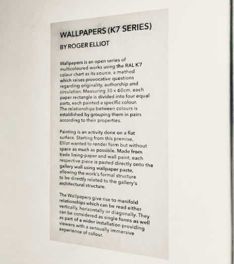 Ownership of colour? check this out <a href="/laurenlaverne/">Lauren Laverne</a>  : Wallpapers (k7 series) <a href="/Summerhallery/">Summerhall</a>. 222 multicoloured works raising provocative questions regarding originality, authorship and circulation #summerhallcurated #colour