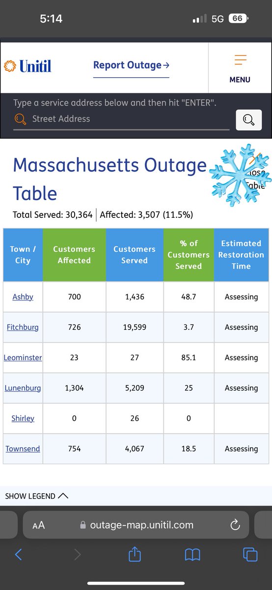 Half of Ashby without power this morning. Good morning Ashby. We’ve been through this before #icestorm08
<a href="/Met_CindyFitz/">Cindy Fitzgibbon</a> #ashbystrong <a href="/Unitil/">Unitil</a>