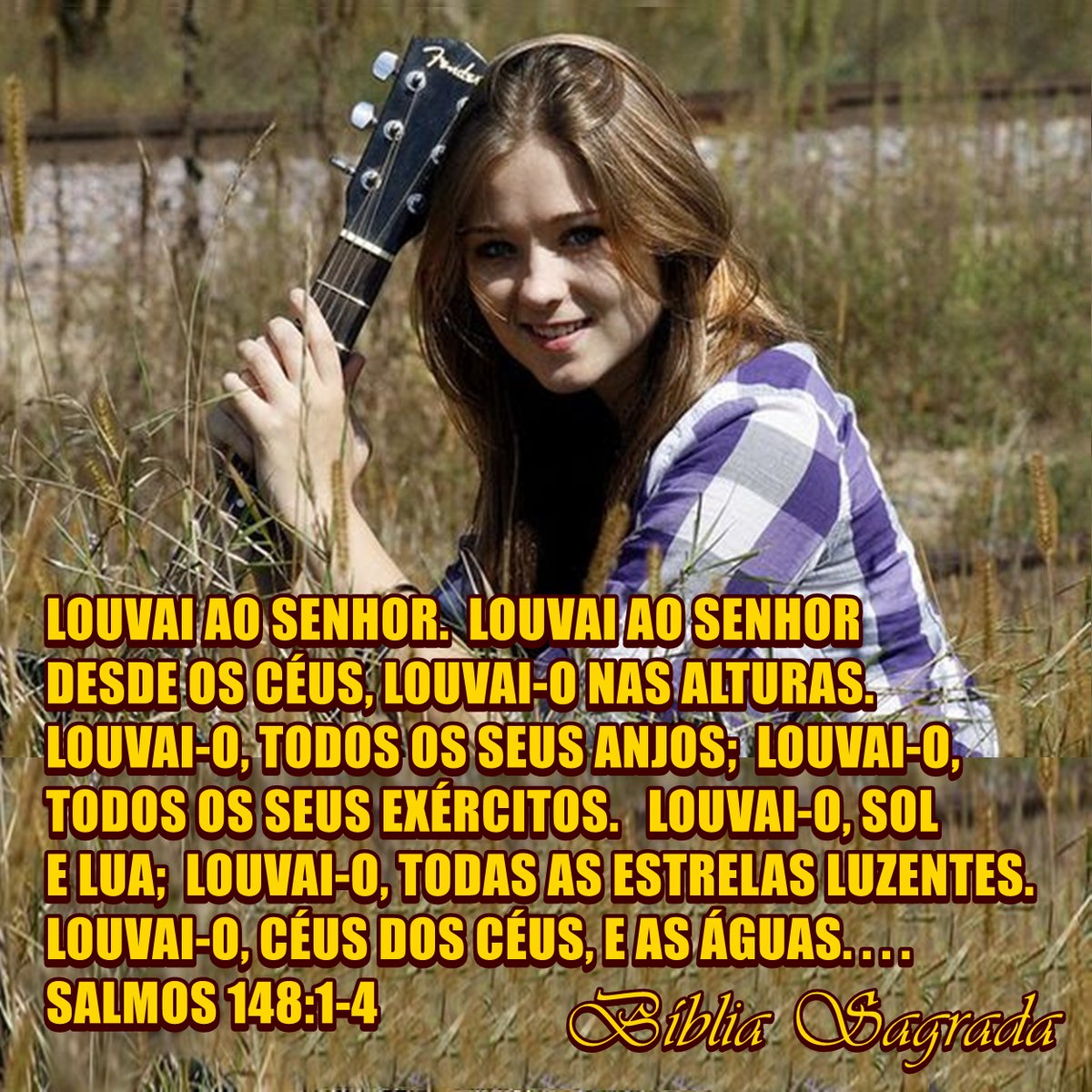 MittyVcCunha's tweet photo. LOUVAI AO SENHOR.  LOUVAI AO SENHOR
DESDE OS CÉUS, LOUVAI-O NAS ALTURAS.
LOUVAI-O, TODOS OS SEUS ANJOS;  LOUVAI-O,
TODOS OS SEUS EXÉRCITOS.   LOUVAI-O, SOL
E LUA;  LOUVAI-O, TODAS AS ESTRELAS LUZENTES.
LOUVAI-O, CÉUS DOS CÉUS, E AS ÁGUAS. . . .
SALMOS 148:1-4 ☀️#BomDiaComJesus https://t.co/sGUn3WKDMm