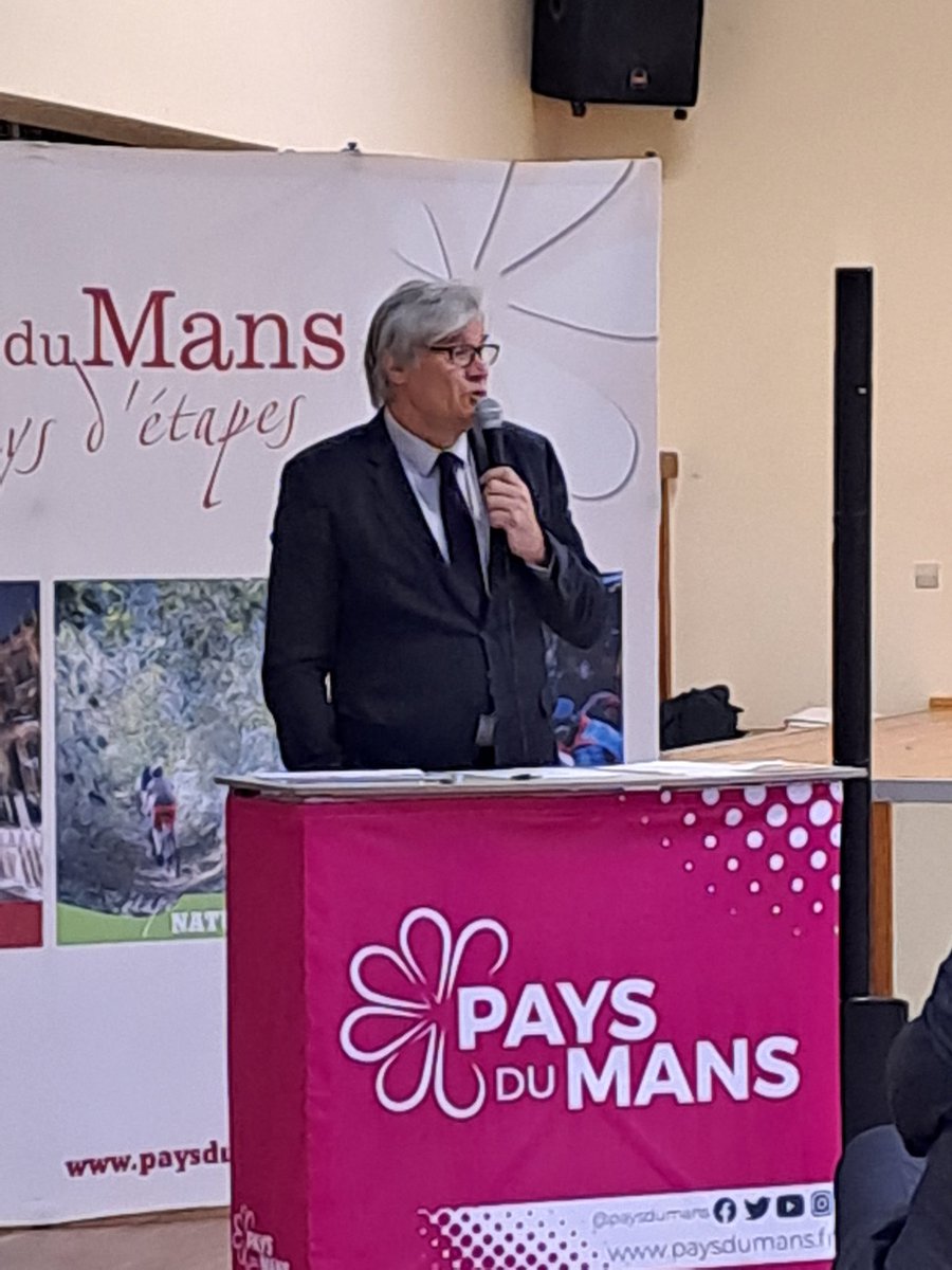 #vœux 2023 du <a href="/PaysduMans/">Pays du Mans</a> 
Le Président Stéphane Le Foll présente ses vœux.