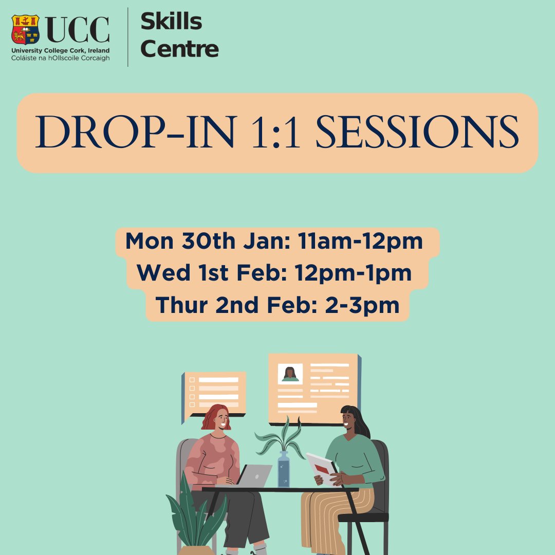 Too busy to book an appointment? Why not call down to one of our drop-in sessions instead? Keep an eye out on our public sessions calendar to see dates and times but note that a booking is not necessary for these sessions!

bit.ly/3rAMEO8