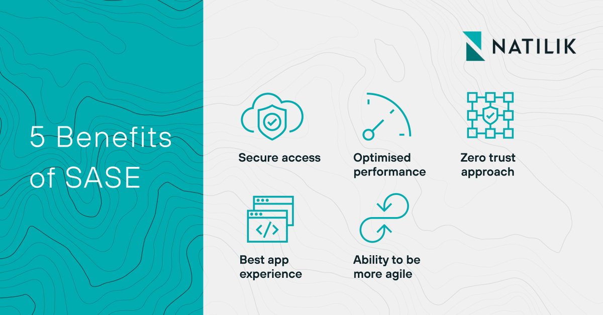 SASE solutions help ensure your network is secure, no matter where your users are located 🌍.

Download our infographic today to explore the key benefits this solution could bring to your business 🔐.

bddy.me/3kGw52M