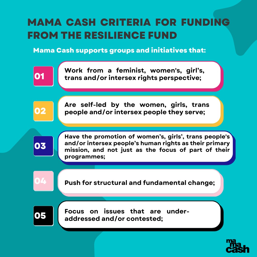 Mama Cash is accepting Letters of Interest from applicants who are not current grantee partners from 15 February – 15 March 2023. 

Mama Cash supports groups and initiatives that: mamacash.org/en/en-what-we-…