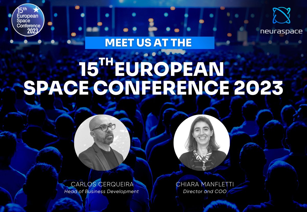 Chiara Manfletti and Carlos Cerqueira, from Neuraspace, are at the 15th #BBESpaceConf, one of the most sought-after conferences in the space domain. Connect with them to learn more about us.

#EUSpaceConference #spaceindustry #futureofspace #spacenews #spaceconference @BBE_Europe