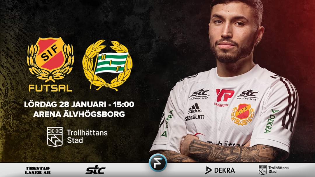 Skoftebyn Futsal önskar alla välkomna till hemmamatchen mot Hammarby IF på lördag i Arena Älvhögsborg och den fortsatta kampen i toppen av serien.

Din biljett köper du enkelt via TicketCo:
skoftebynfutsal.ticketco.events/se/sv