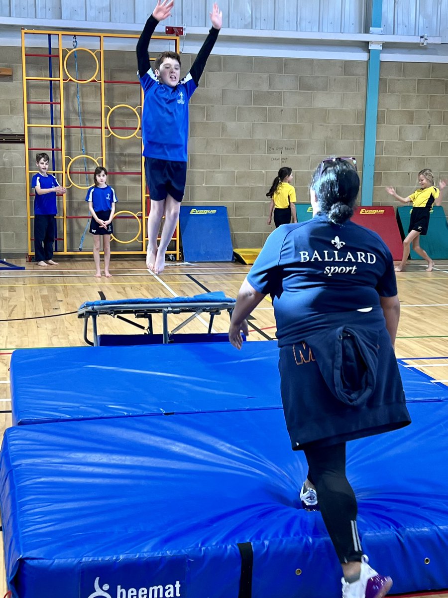 Absolute superstars <a href="/BallardSchool/">Ballard School</a> for Yr5&amp;6 Gym Festival! Well done to  all! Thanks to Gymtastic and Nova Gymnastics for supporting!

Well done also to <a href="/TestwoodSchool/">Testwood School</a>  Young Leaders who led activities brilliantly!
<a href="/EnergiseMe_/">Energise Me</a> <a href="/EnergiseSchools/">EnergiseSchools</a> <a href="/YourSchoolGames/">School Games</a> <a href="/YouthSportTrust/">Youth Sport Trust</a>