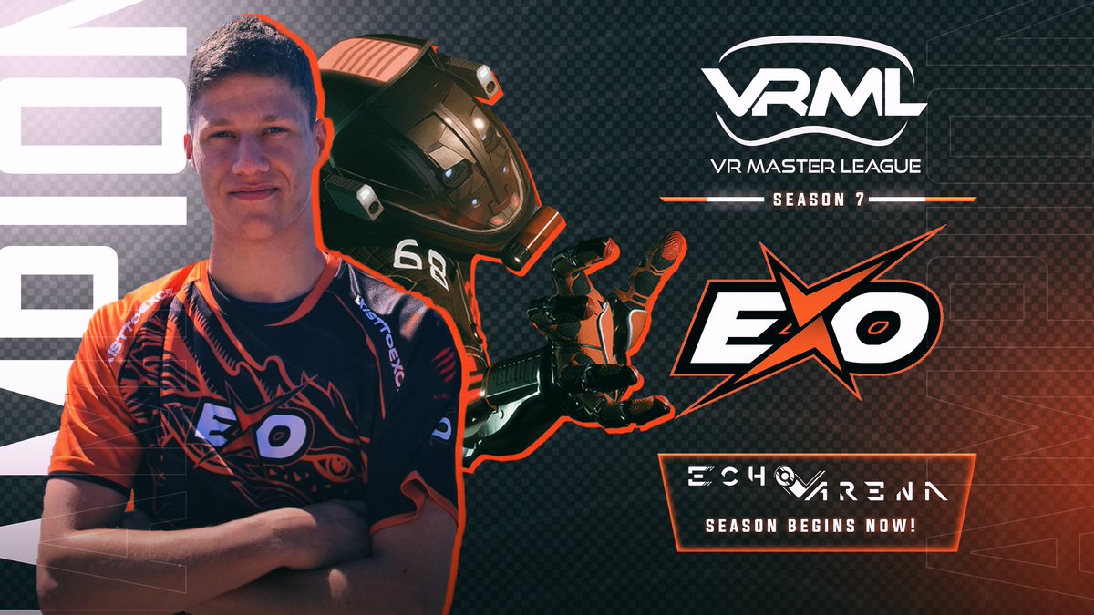 EXO Clan (@exoclan) on Twitter photo π VRML S7 π
With Season 7, Rolling around the corner,
make some noise for EXO Clan's; S6 Undefeated
champions for Echo Arena!!!
TEAM
π§βπ<a href="/TheRealZeroz/">Zeroz</a>
π¨βπ@Pundapcvr
π§βπ<a href="/SoggyBunnySnags/">SoggyBunningsSnags</a>
π¨βπ<a href="/SilveridgeVR/">EXO Silveridge</a>
π§βπ<a href="/Roshdashh/">Rosh-</a>
π¨βπ<a href="/gishnishgu/">gishnishgu</a>
#ExistToExcel | #MadCatz π VRML S7 π
With Season 7, Rolling around the corner,
make some noise for EXO Clan's; S6 Undefeated
champions for Echo Arena!!!
TEAM
π§βπ<a href="/TheRealZeroz/">Zeroz</a>
π¨βπ@Pundapcvr
π§βπ<a href="/SoggyBunnySnags/">SoggyBunningsSnags</a>
π¨βπ<a href="/SilveridgeVR/">EXO Silveridge</a>
π§βπ<a href="/Roshdashh/">Rosh-</a>
π¨βπ<a href="/gishnishgu/">gishnishgu</a>
#ExistToExcel | #MadCatz