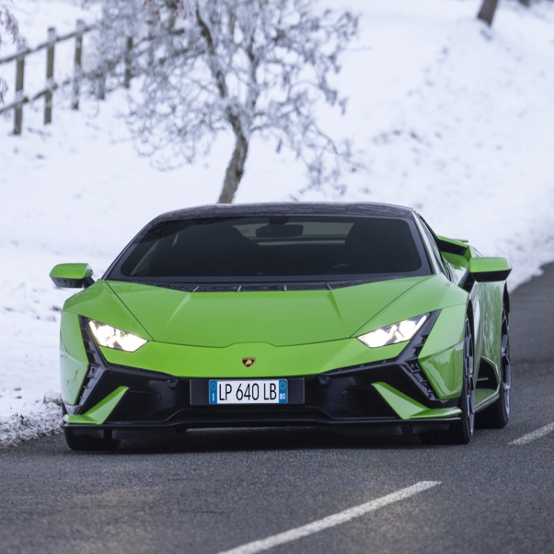 Lamborghini's tweet photo. No matter where it is driven, the Huracán Tecnica shapes the driver's feelings. And it gives you the most authentic experience on any road.

#Lamborghini #HuracanTecnica #TakeAllYourSoulsToDrive

CO2 Emission and Fuel consumption combined: https://t.co/MLO6PI23fq