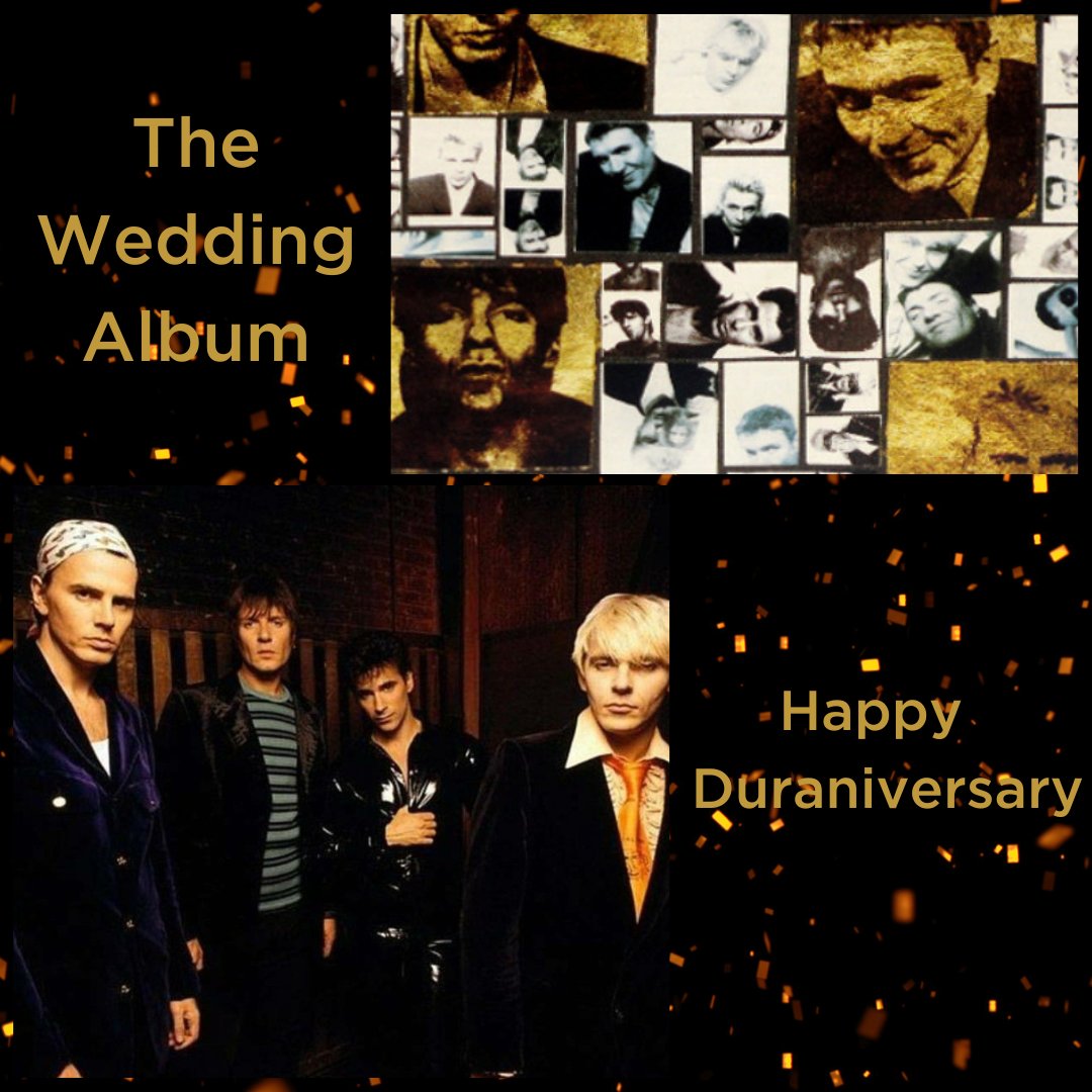 The Wedding Album was released #otd in 1993.

My favorite songs are Ordinary World, Breath After Breath, and Shelter. What are yours?

#duraniversary #duranduran #90salbums