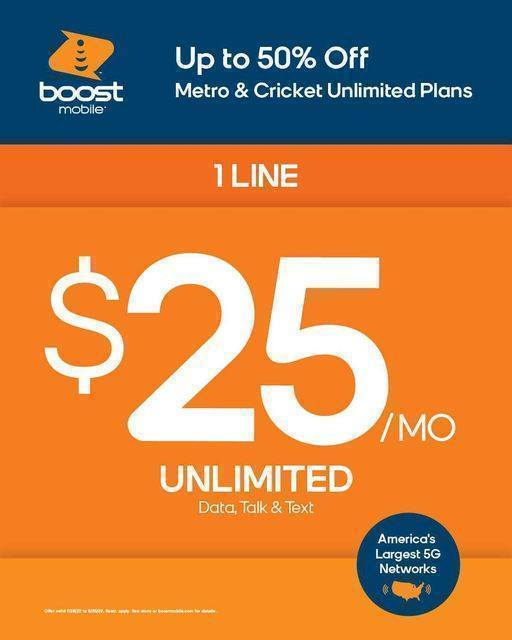 BoostBarker's tweet photo. savings with a $25 unlimited plan going on now! Plan includes UNLIMITED data, talk, and text, and saves you 50% compared to other carriers. Visit our store located 17904 West Little York Houston Tx 77084 https://t.co/1eHv85ifhq