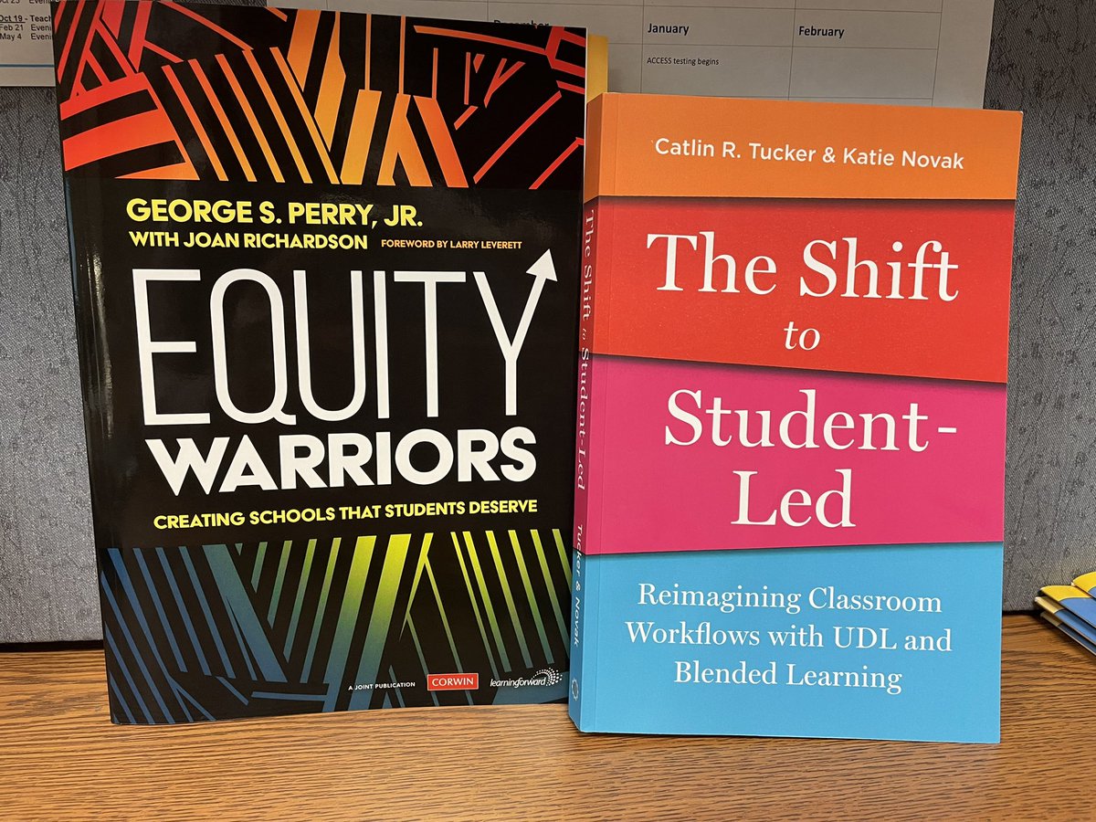 LitAddict_Meg's tweet photo. Finishing one book study and jumping into another. Wonderful ideas and reminders on why we fight for kids to win in education. https://t.co/HsmAW1X2Dl