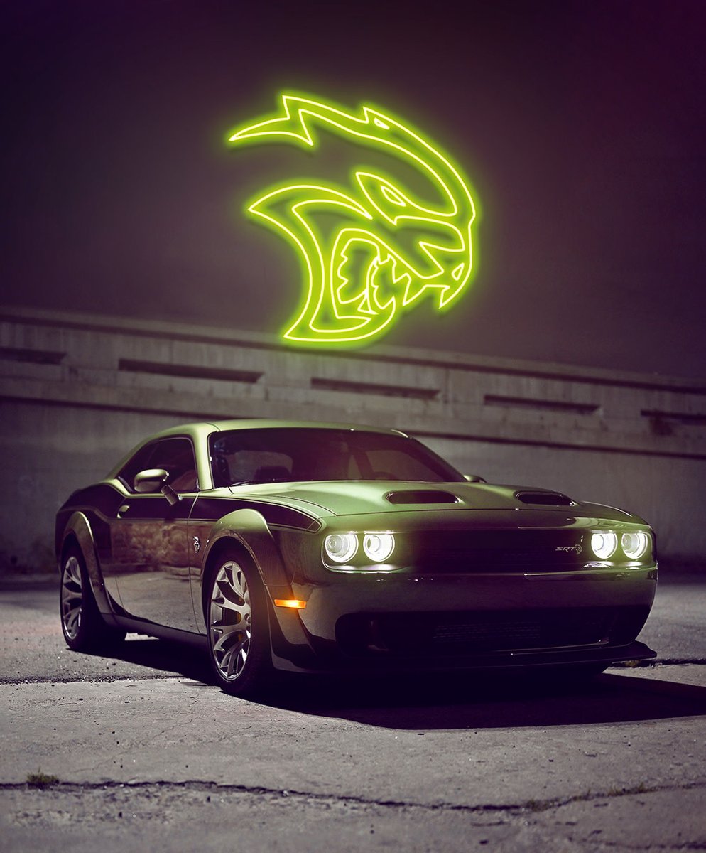 This is our resting growl face.

Ready for yours?

Get your Dodge Challenger here: bit.ly/2SB8iA4