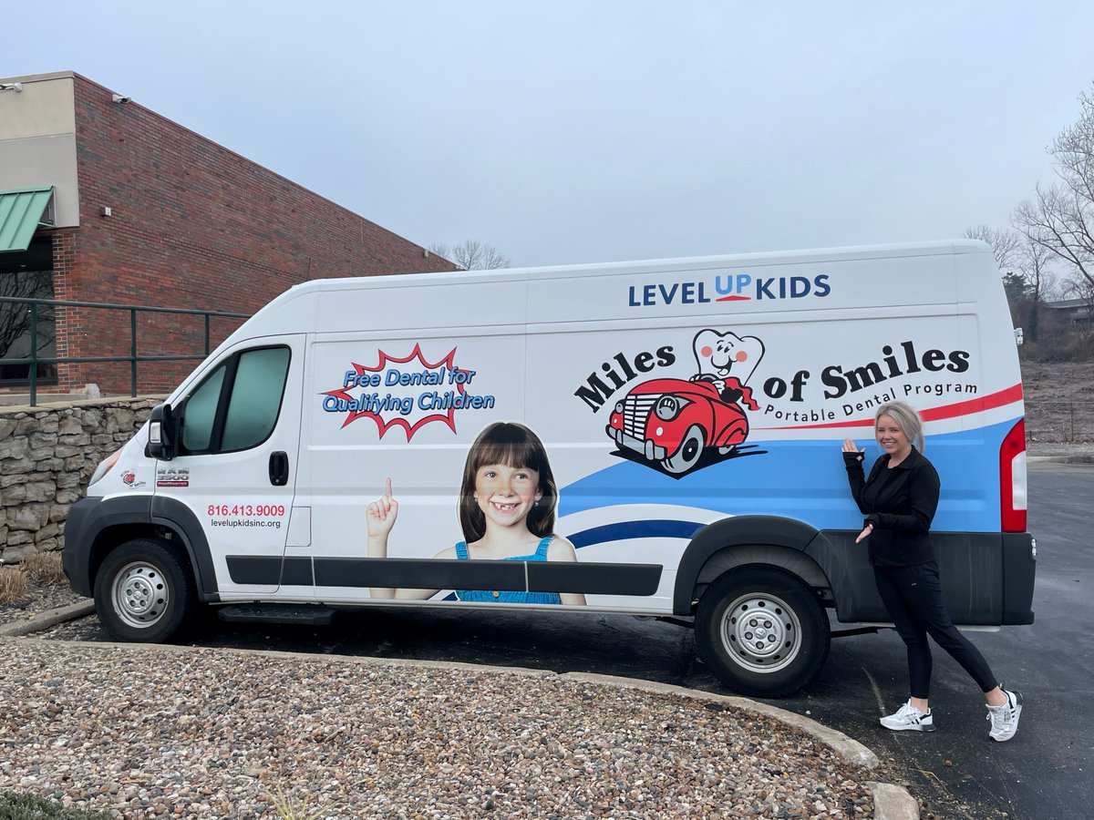 Check out our freshly wrapped dental van. Thank you Image360 - Kansas City Midtown for the generous donation. We truly appreciate the support of our local community. Check out Image360- KC Midtown for any wrap needs!