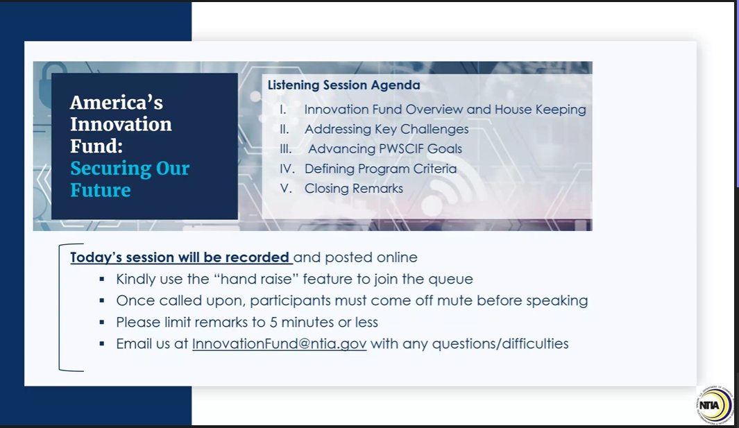 ntia innovation fund ntia innovation fund