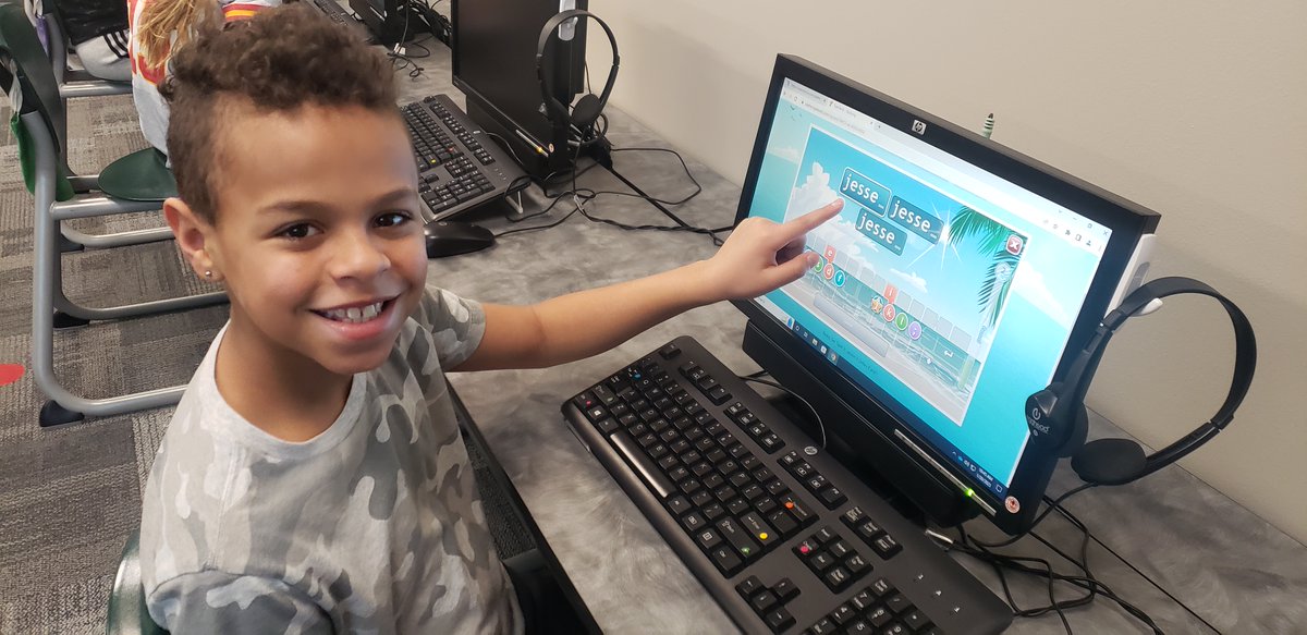 Nothing beats finding your name during a keyboarding lesson! <a href="/typetastic_com/">TypeTastic</a> <a href="/OPSBlended/">T J Ulmer</a> <a href="/MadisonPlaceK5/">Madison Place</a> #OPSForTheirFuture