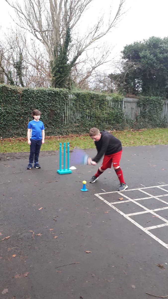 kodoherty1's tweet photo. Great to have @davy_sca from @NWCricketUnion back in school today showing our P6 and P7 children how to “Whack It”🏏🚀💥@cricketireland @NWCU_Warriors https://t.co/mJ9A1WpU9d