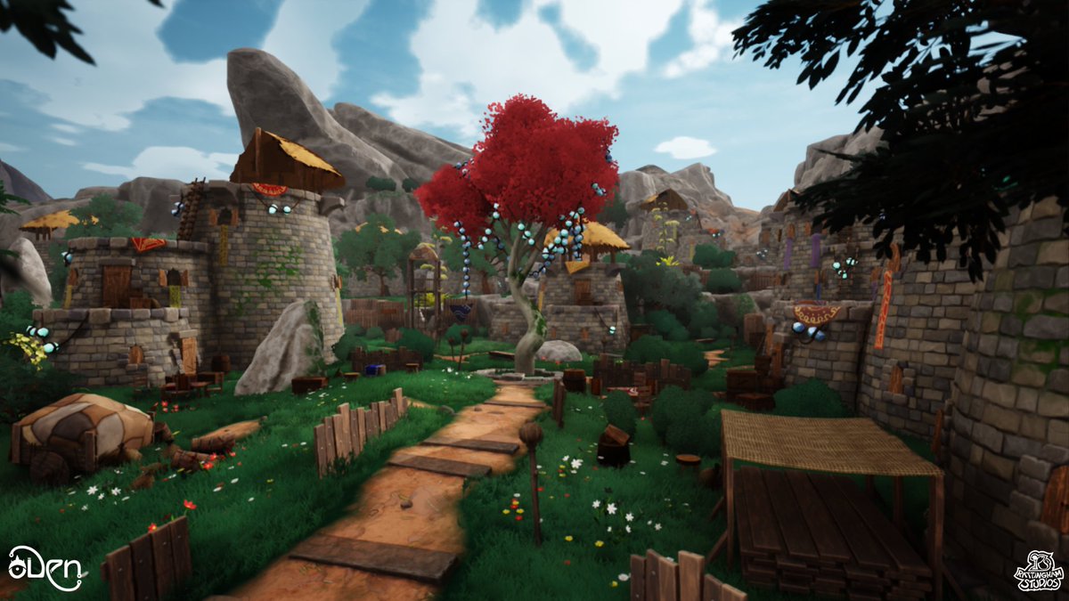 RattinghamS's tweet photo. Hi everyone!
Today we want to share with you the work done by our Art Department for the creation of the village of Mulga.
Check out Oden on:
▶️Youtube: https://t.co/0Xo9PDqF0P
🎮Steam: https://t.co/mx1Aqj6PFd
#oden #rattinghamstudios 
#unrealengine #indiegame #development https://t.co/myjDFuX7RI