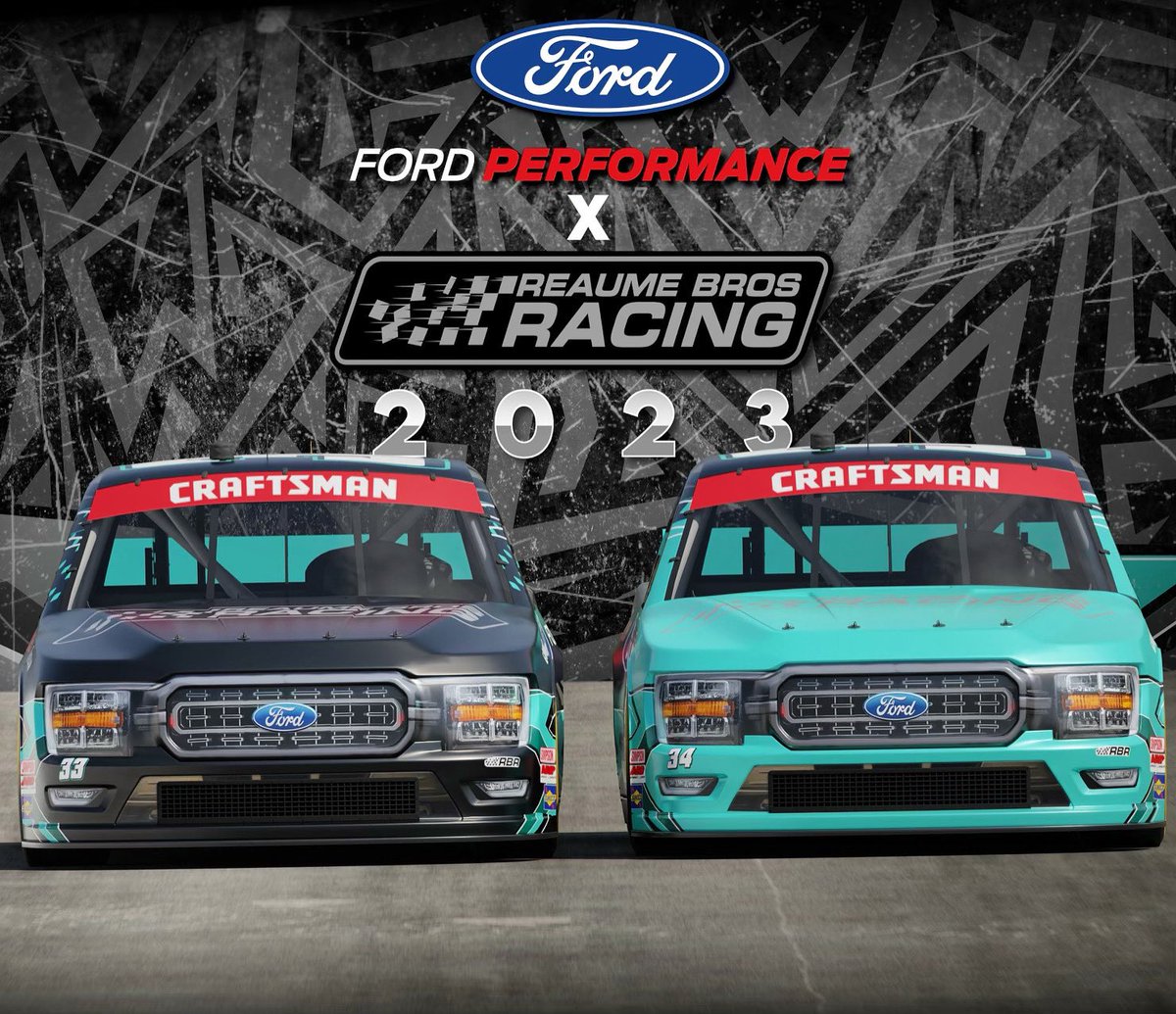 Built @ford Tough in 2023. 💪
Reaume Brothers Racing is excited to begin a new chapter with Ford and <a href="/Ford/">Ford Motor Company</a>Performance this season! Click the link in our bio to learn more!
#BuiltFordTough #RBR