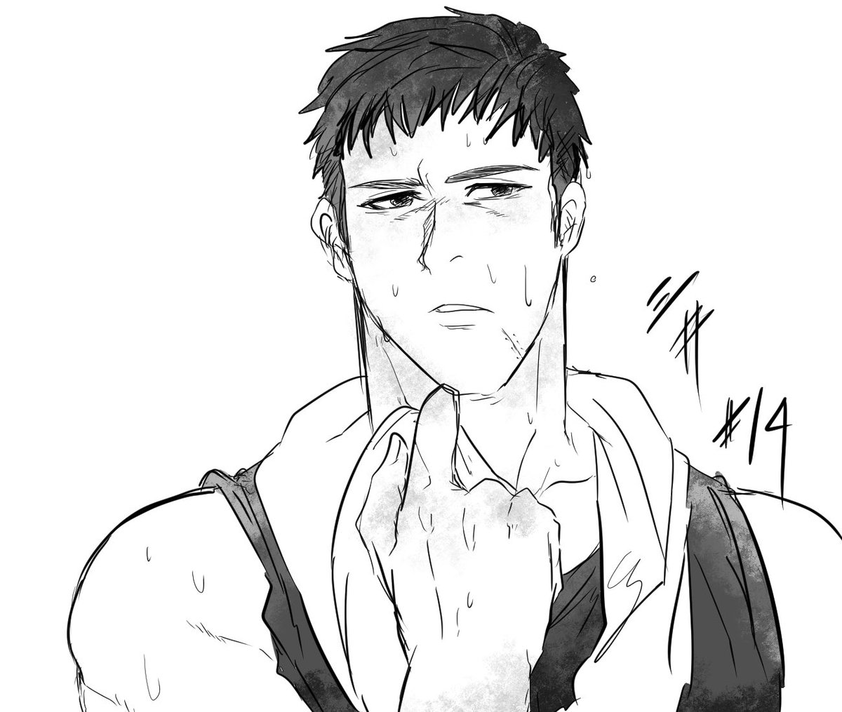 初めて描くのはミッチーって決めてたんだぜ、 