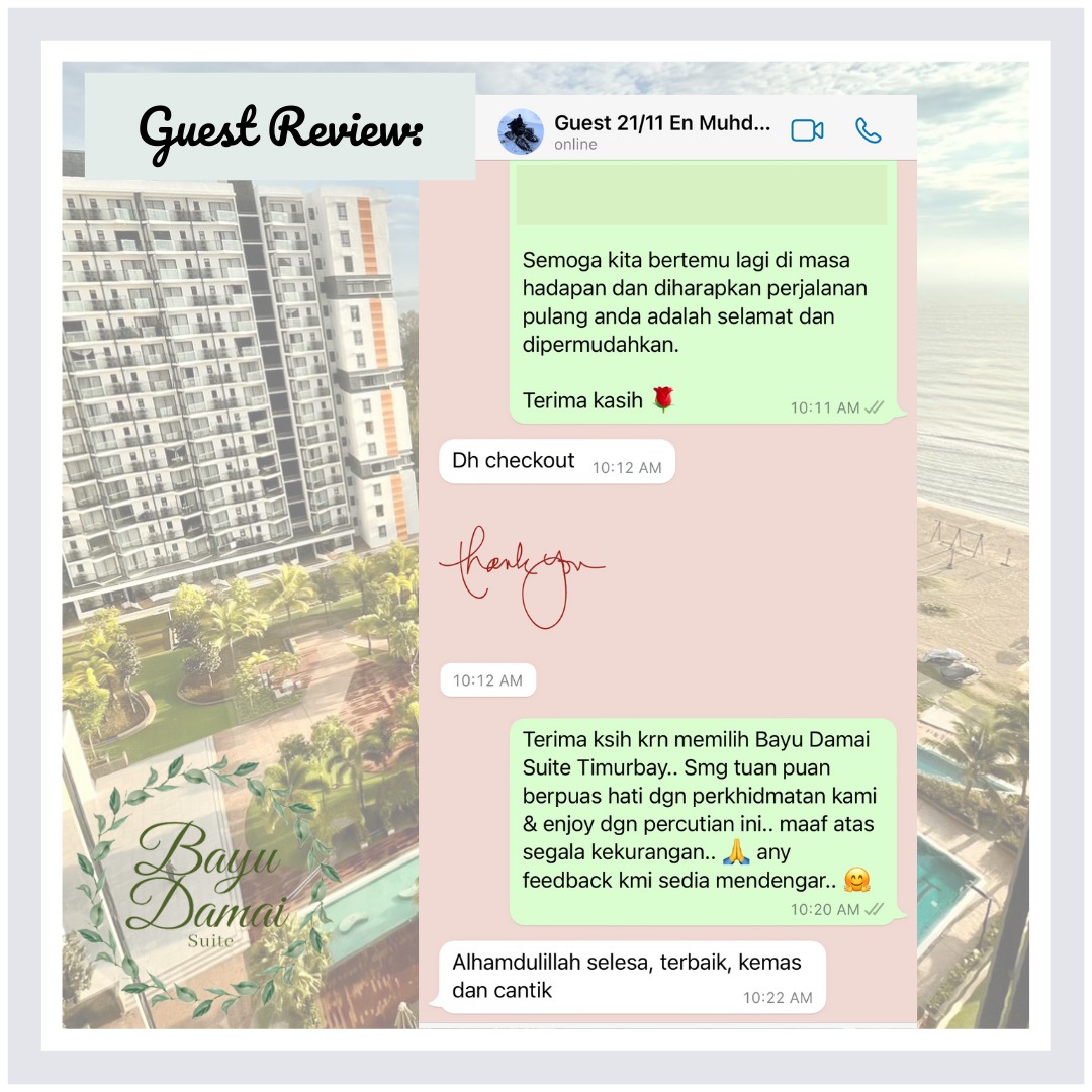 _bayudamaisuite's tweet photo. Positive reviews that we got from guest.

A thread https://t.co/BmjFtkVqaH