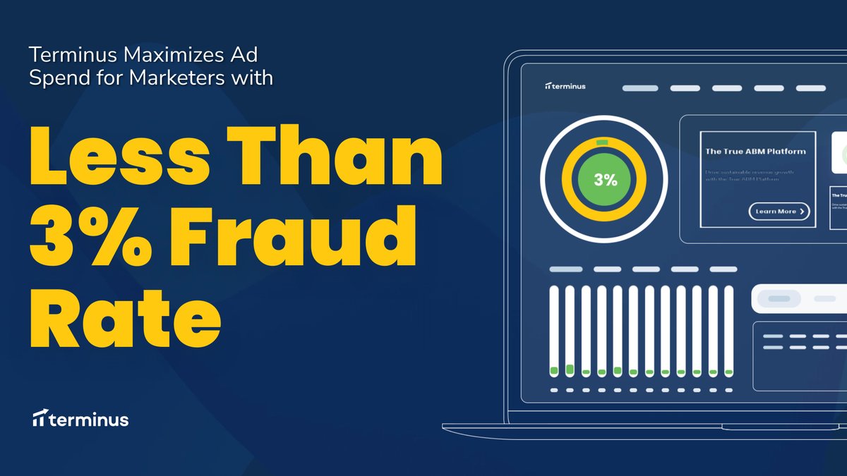 TL; DR: If you’re not into wasting ad spend, now is the time to get started with Terminus.

Terminus is proud to boast an industry-leading ad fraud rates of less than 3%. What does that mean for your advertising efforts? Higher return on ad spend. Period.

businesswire.com/news/home/2023…