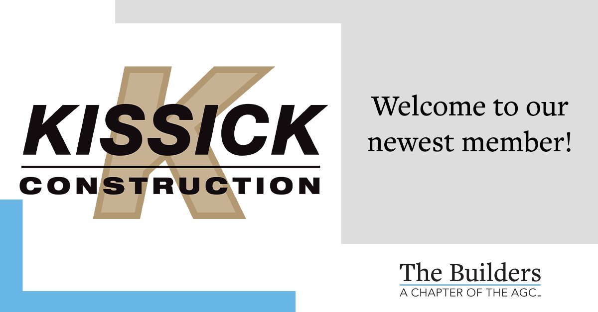BuildersAssocKC's tweet photo. Please join us in welcoming @KissickCo to The Builders, a chapter of the AGC!
#Welcome #BuildingMO #BuildingKS https://t.co/cQpZi3KtUK