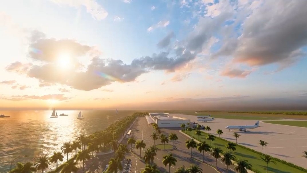 MoEDmv's tweet photo. Notification of Intention to Award has been issued today to the winning bidder for the Gan International Airport Development project. This project will transform GIA into the nexus of economic growth and prosperity for the South of Maldives. @faya_i @Ganairportco https://t.co/FZ1u0pdgow