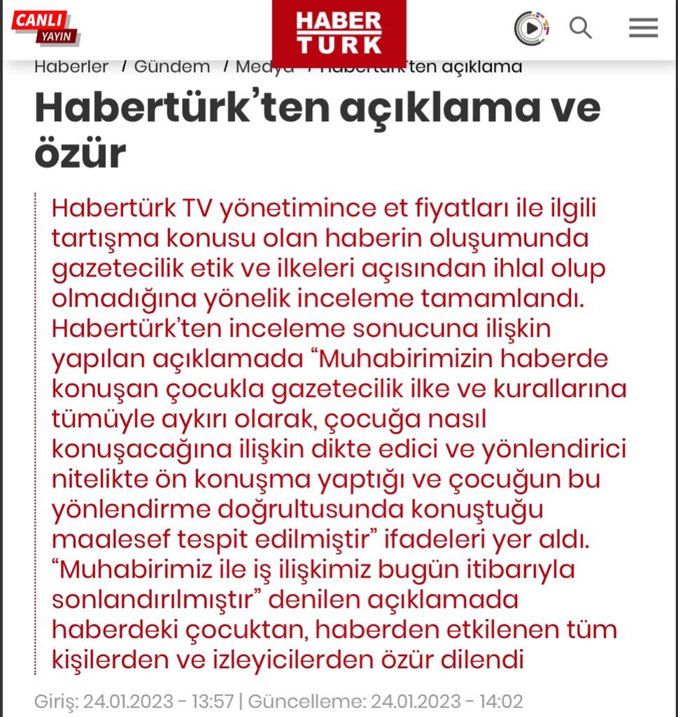 @fatmanurboyluu Biraz haysiyet ve onurun varsa yaptığın yalan haber için de özür dilemelisin!