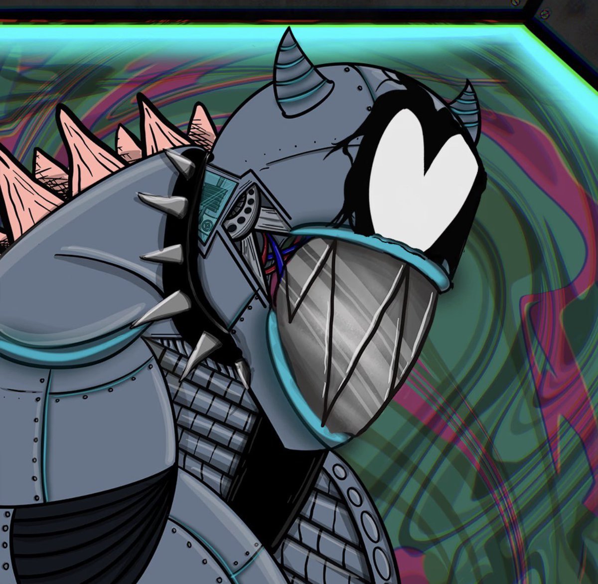 misterspeedtres's tweet image. It really doesnt get any sexier than a #HiveBot with a #Portal over at @sinbiotes plus double sell out collections. #sinbits and #sinbryos. The man @nowimsin doesnt miss.