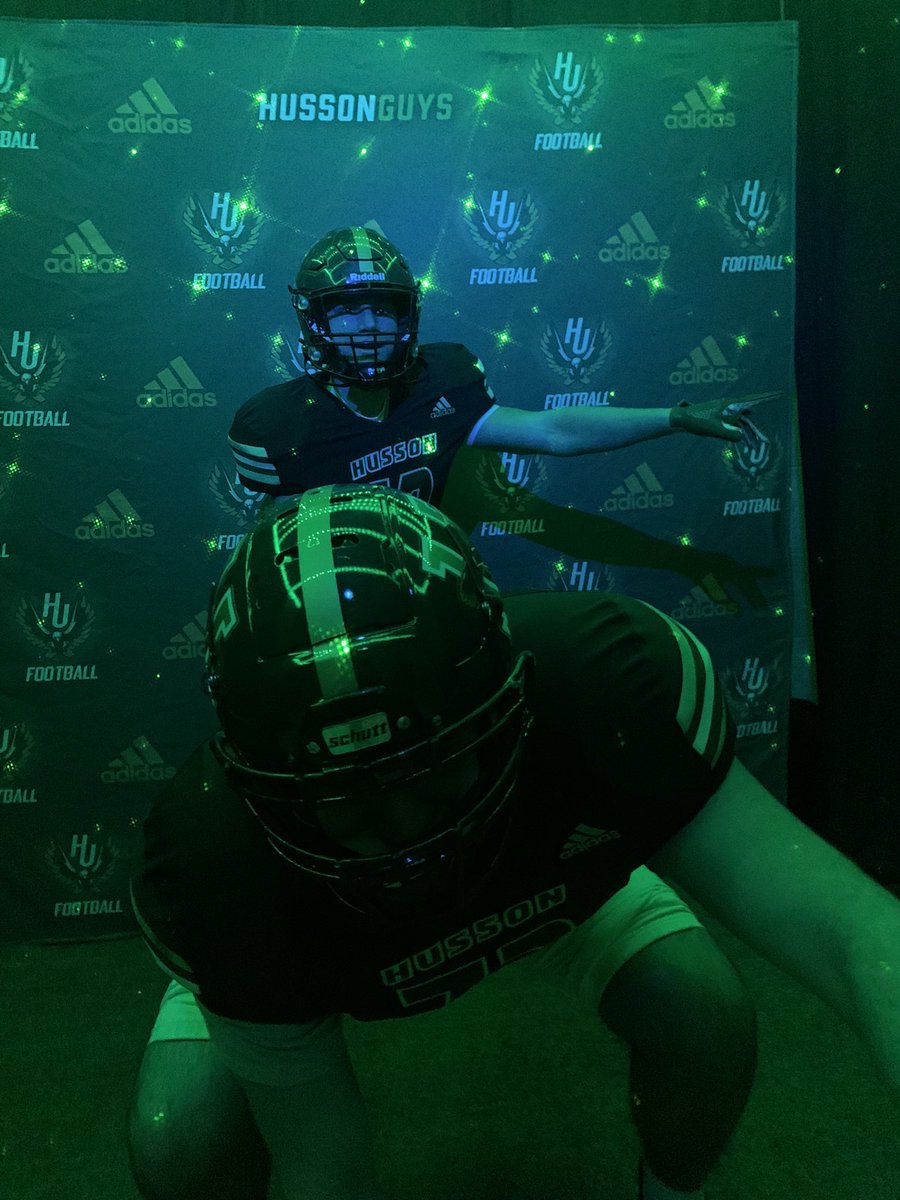 BassettJonah's tweet photo. Had a great visit at @hussonfootball Thank you for having me up!! @_Coach_Hobbs https://t.co/hFfHYFnXFr
