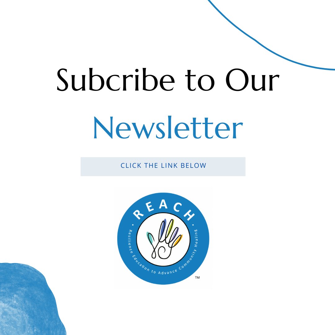 Have you subscribed to the quarterly REACH newsletter? If not, sign up now to get all the latest news on our statewide initiative to better support the wellness, mental health and resilience of the youth in schools and communities. (1/1)