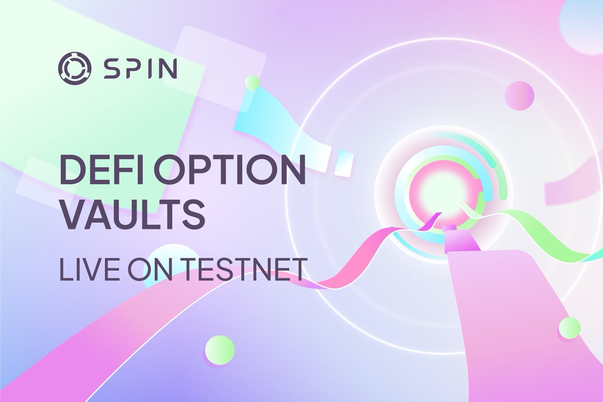 spin_fi's tweet image. Let's roll 🚀

1/ We've just released DeFi Option Vaults on the @NEARProtocol testnet and we are again the FIRST to develop a product of this type in the #NEAR ecosystem 🤌

Try them out 👉 testnet.vault.spin.fi

How does it feel to be a part of a trend-setting fam, bruh? 🧵👇