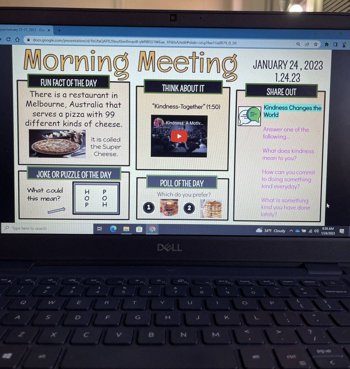 Excited to start morning meetings! Thank you <a href="/BrandyFullerton/">Brandy Fullerton</a> for sharing! #GuildStrong