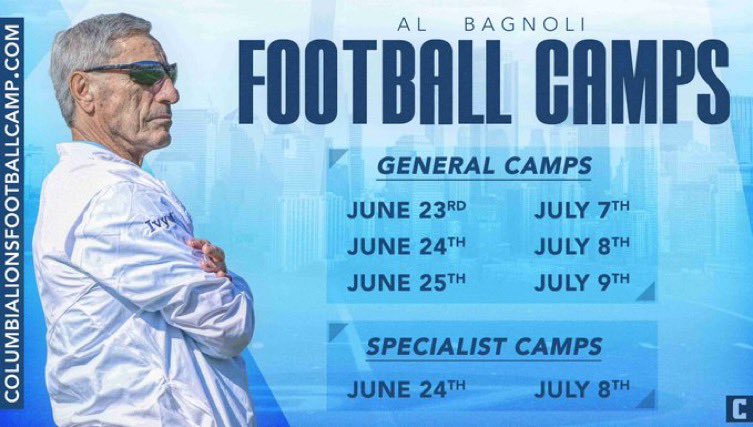 Thank you <a href="/CUFBrecruiting/">Columbia Football Recruiting</a> for the invite! <a href="/CoachPhilyaw/">Raymond Philyaw</a> 

<a href="/MasonBehiel/">Mason Behiel</a>